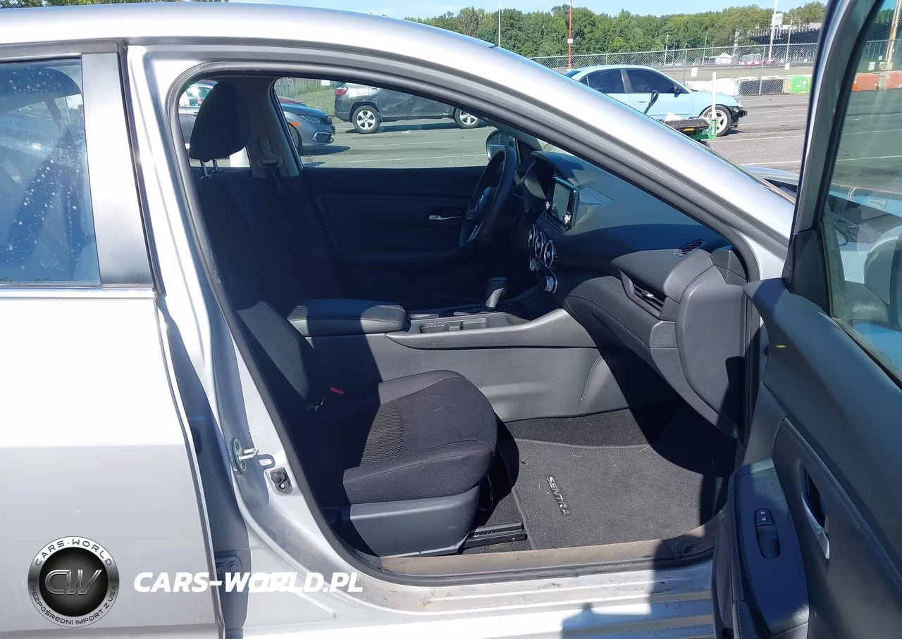 2021 Nissan Sentra S Xtronic Cvt VIN:3N1AB8BVXMY273824 - 5