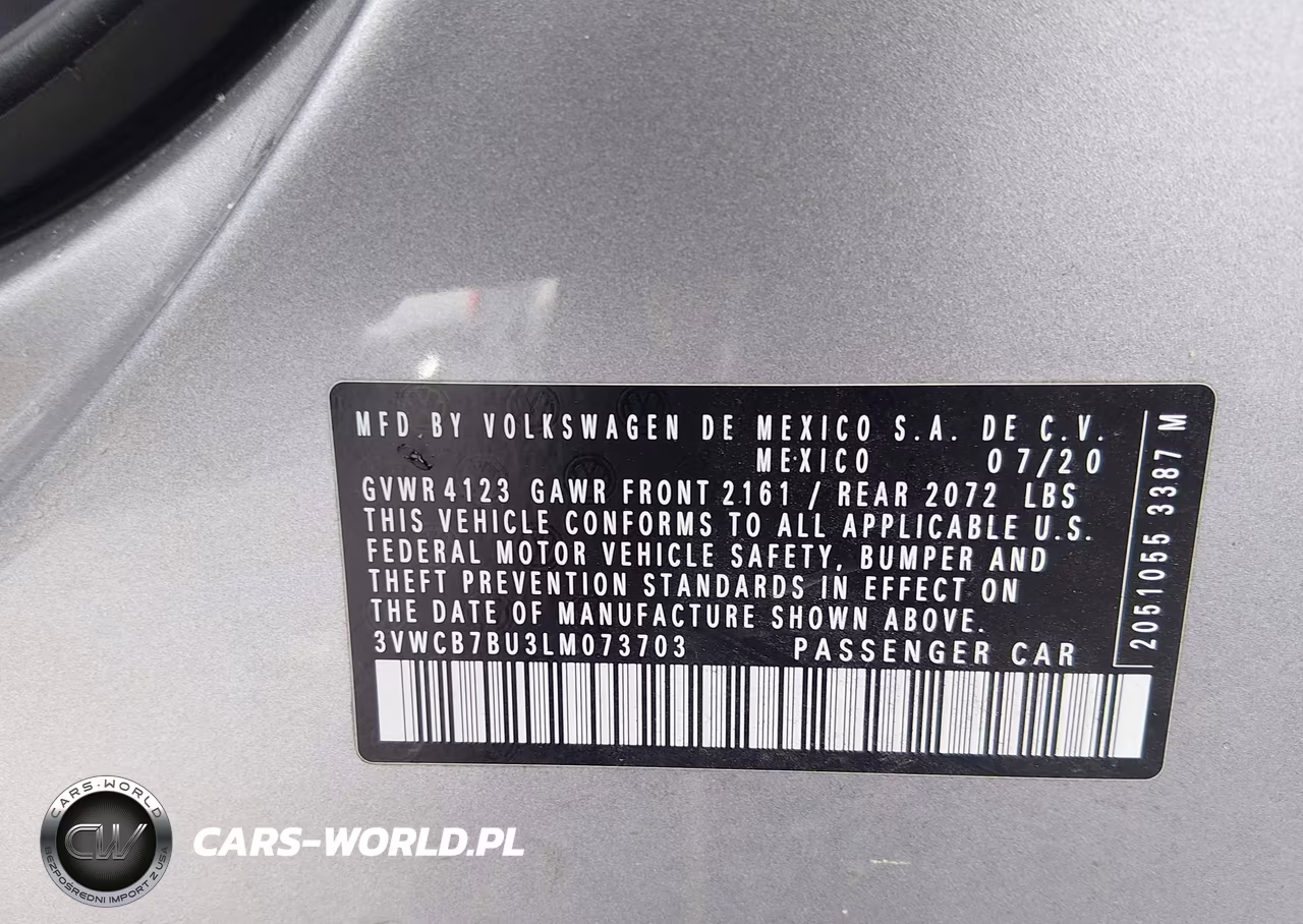 2020 Volkswagen Jetta 1.4T R-Line-1.4T S-1.4T Se VIN:3VWCB7BU3LM073703 - 9