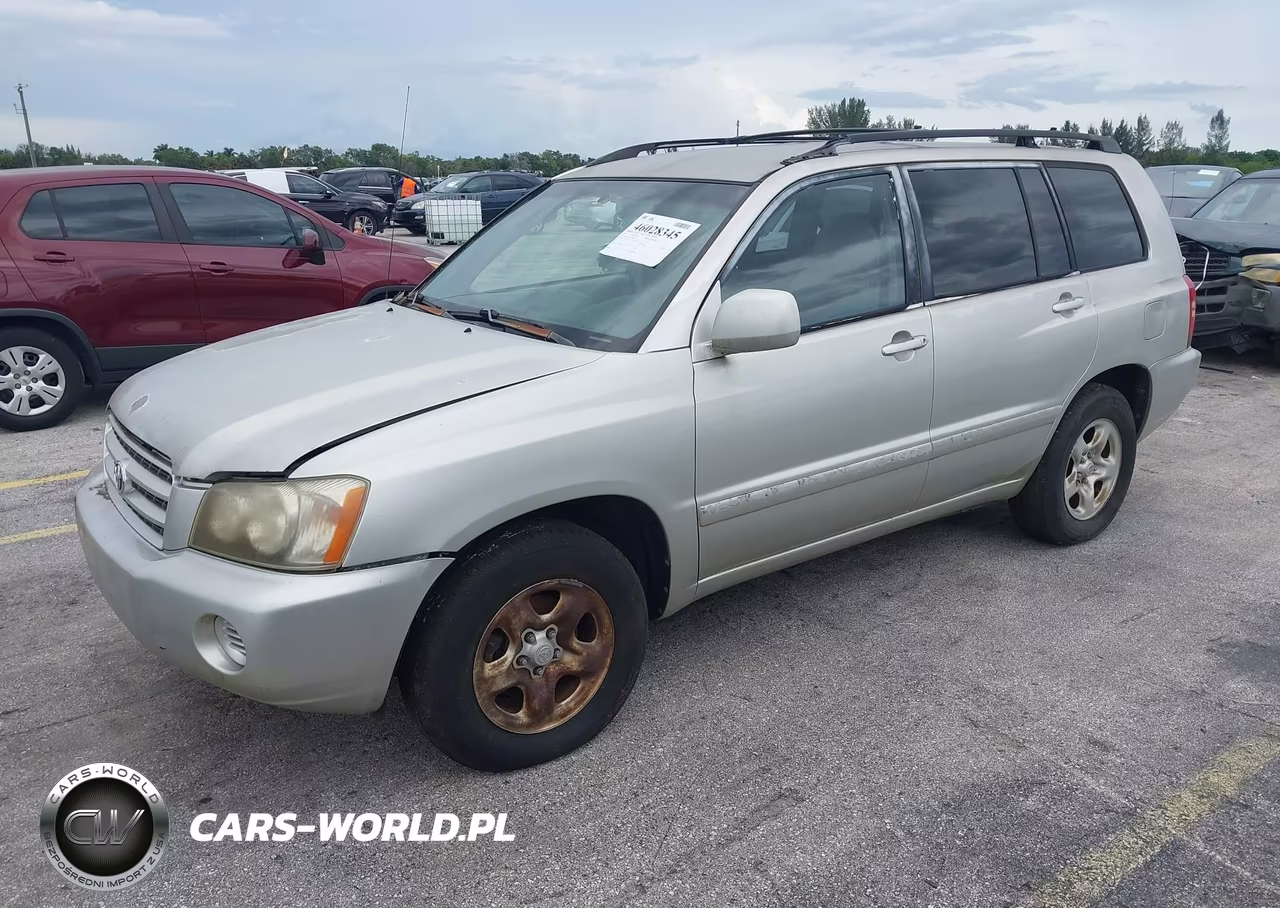 2003 Toyota Highlander VIN:JTEGD21A730049508 - 2