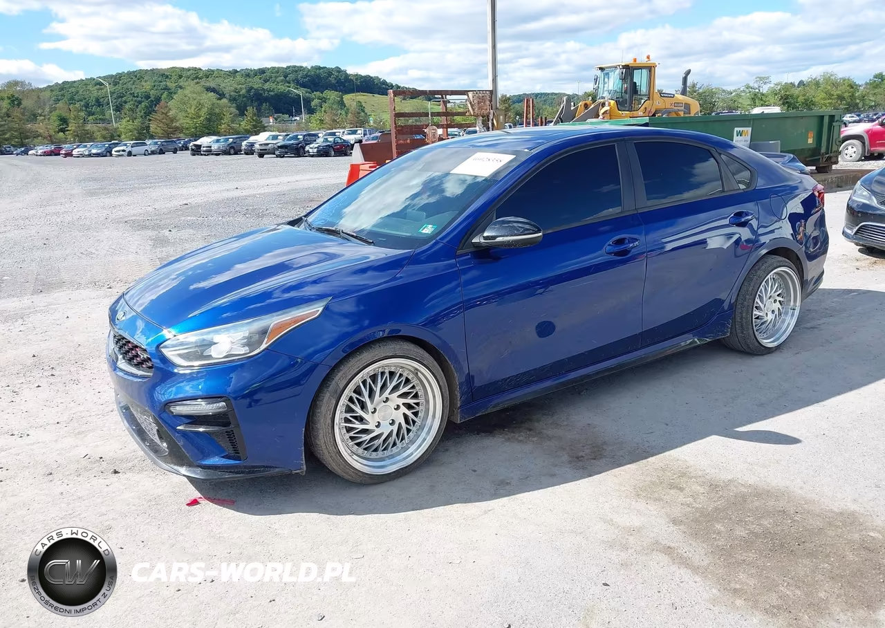 2020 Kia Forte Gt Manual VIN:3KPF44AC0LE168666 - 2