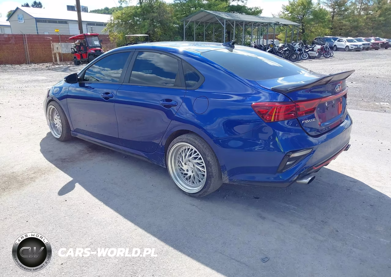 2020 Kia Forte Gt Manual VIN:3KPF44AC0LE168666 - 3