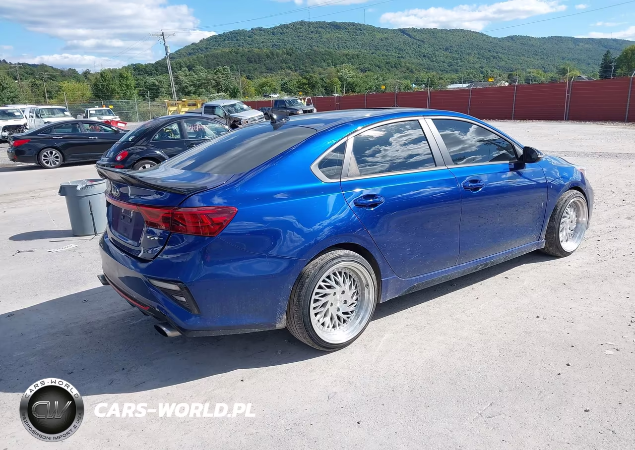 2020 Kia Forte Gt Manual VIN:3KPF44AC0LE168666 - 4