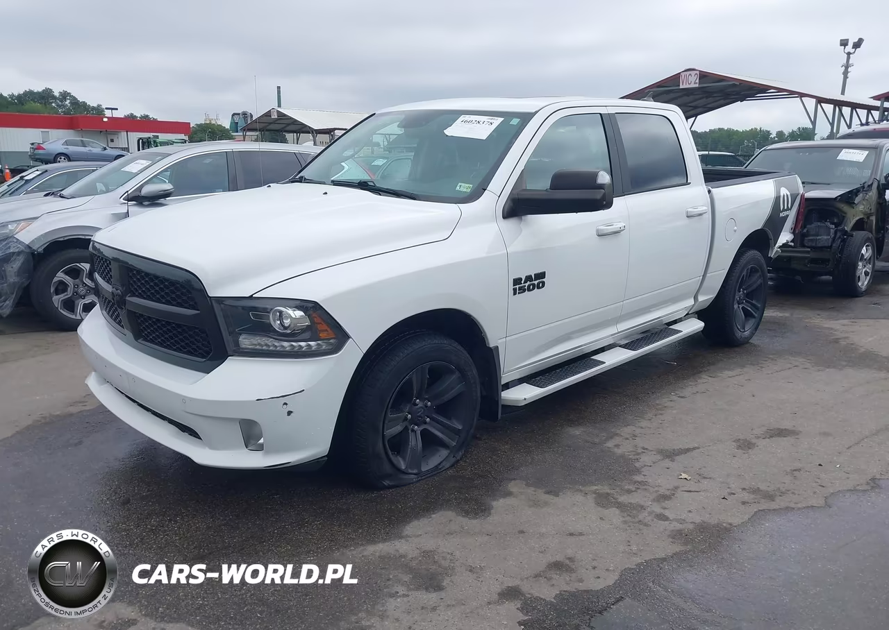 2017 Ram 1500 Night 4X4 5'7 Box VIN:1C6RR7MG6HS811497 - 2