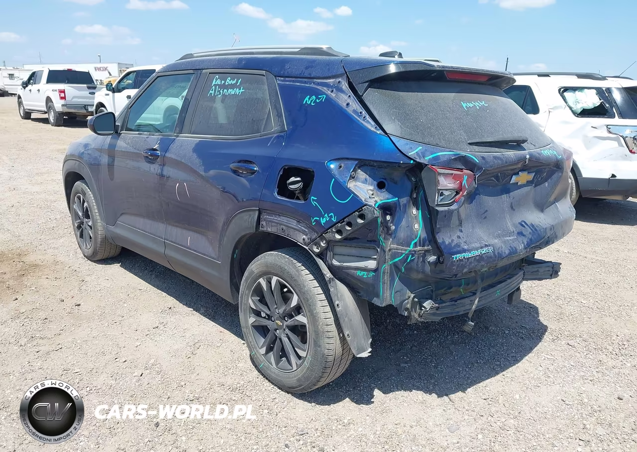 2022 Chevrolet Trailblazer Fwd Lt VIN:KL79MPSL9NB058872 - 3