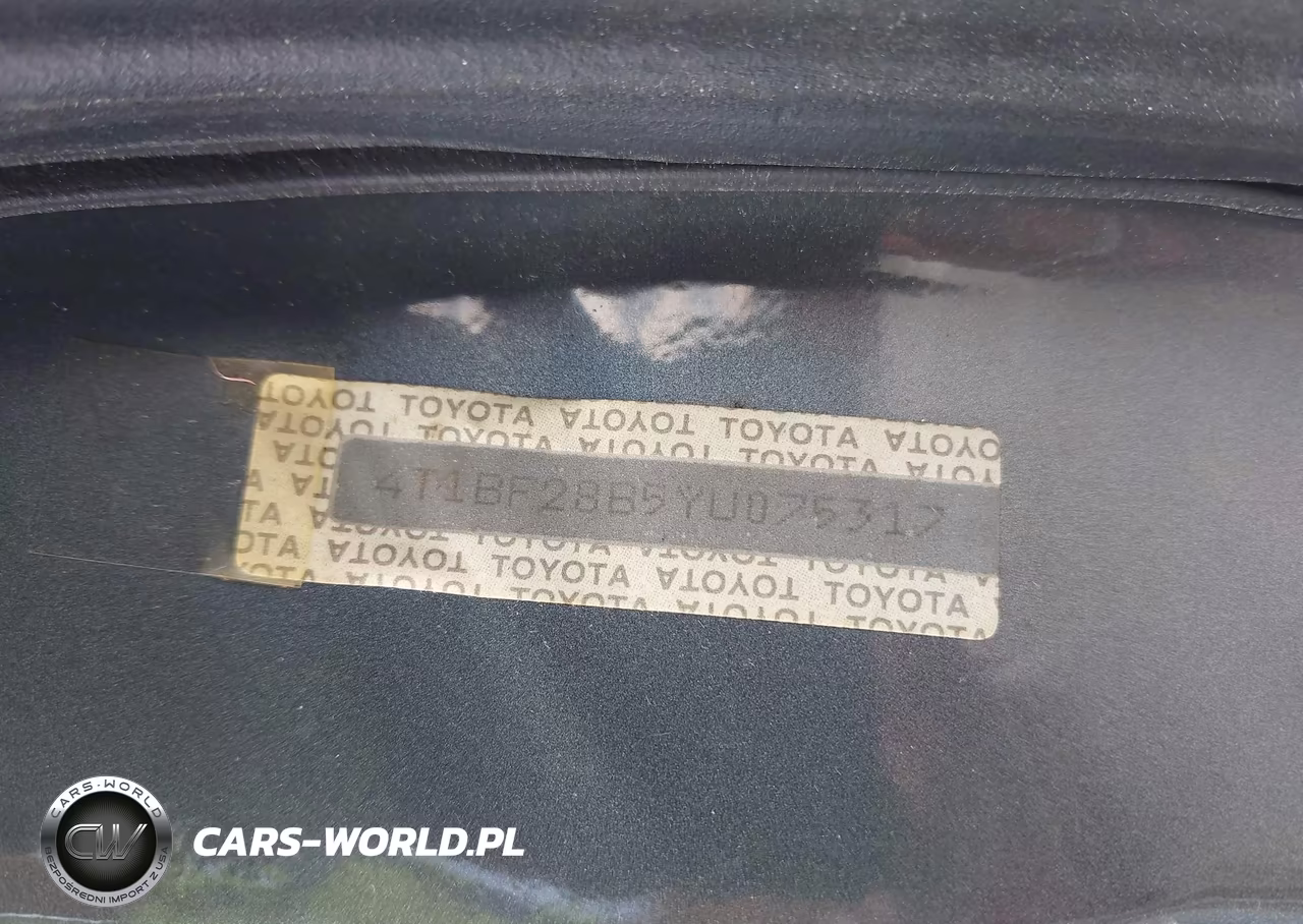 2000 Toyota Avalon Xl VIN:4T1BF28B5YU075317 - 9