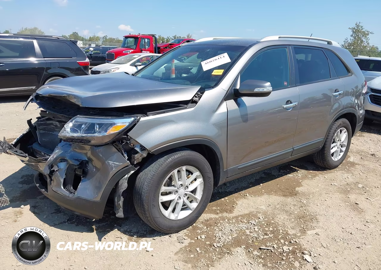 2014 Kia Sorento Lx VIN:5XYKTDA6XEG521335 - 2