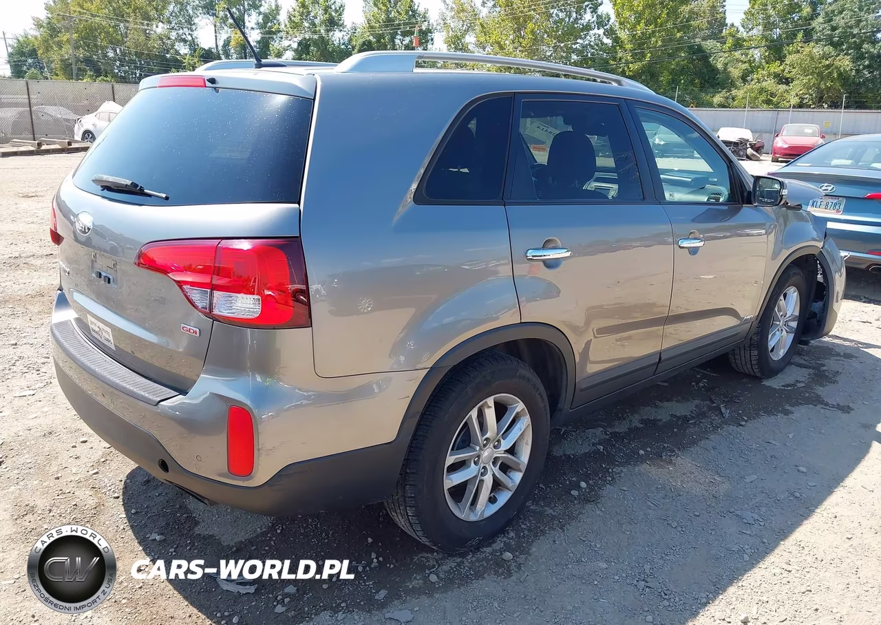 2014 Kia Sorento Lx VIN:5XYKTDA6XEG521335 - 4