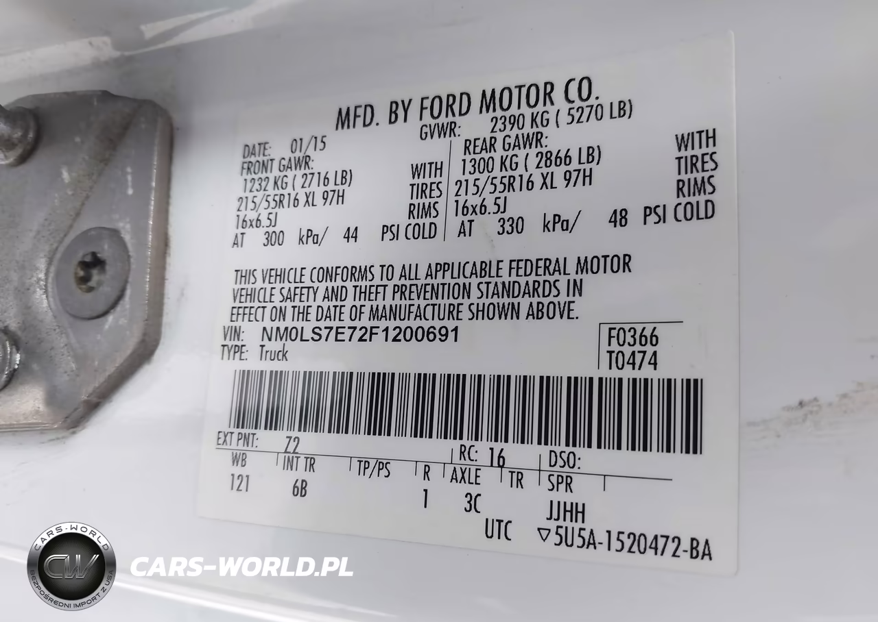 2015 Ford Transit Connect Xl VIN:NM0LS7E72F1200691 - 9