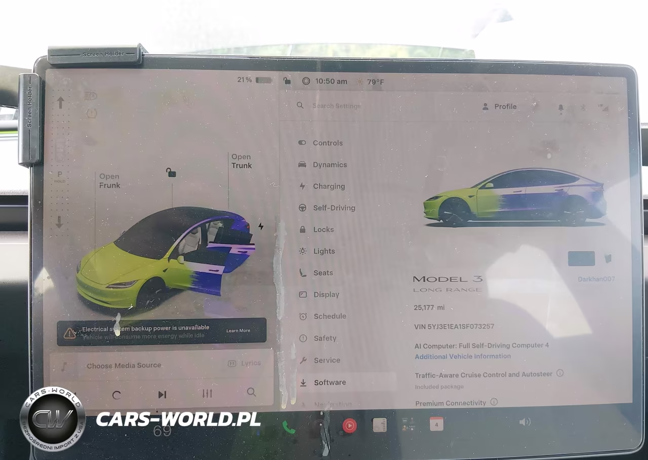 2025 Tesla Model 3 Long Range Rear-Wheel Drive-Standard Rear-Wheel Drive VIN:5YJ3E1EA1SF073257 - 7