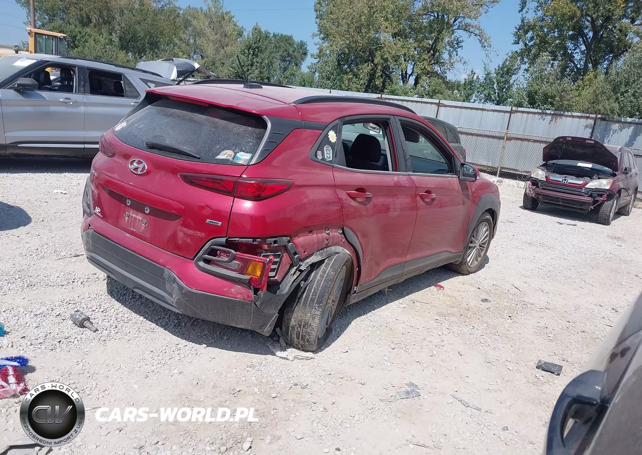 2020 Hyundai Kona Sel VIN:KM8K2CAA0LU567197 - 4