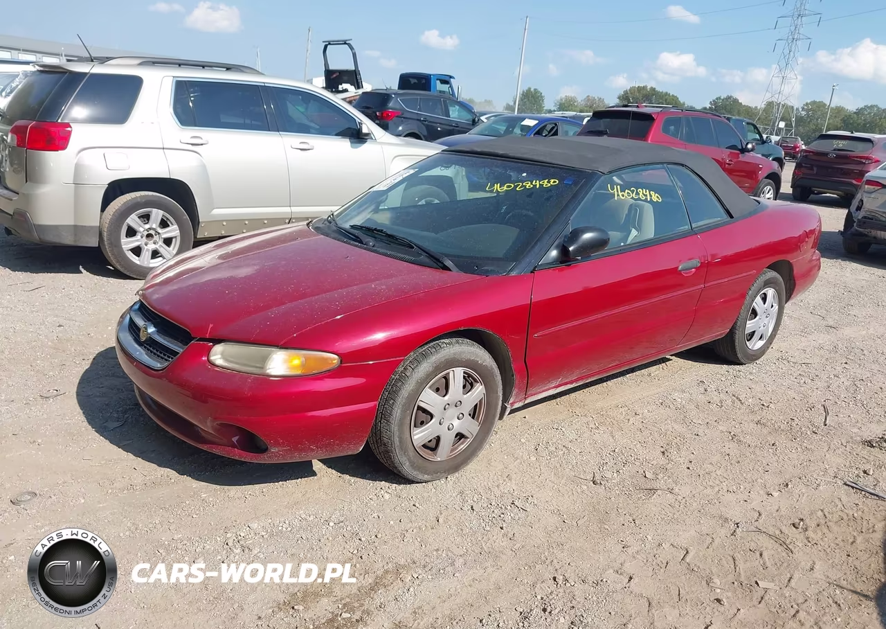 1997 Chrysler Sebring Jx VIN:3C3EL45H2VT562659 - 2