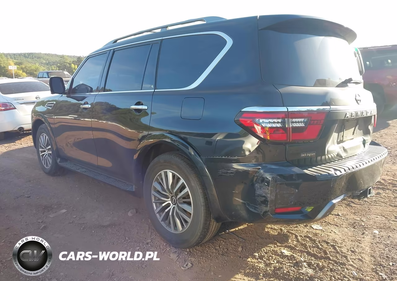 2023 Nissan Armada Sl 4Wd VIN:JN8AY2BB3P9830117 - 3