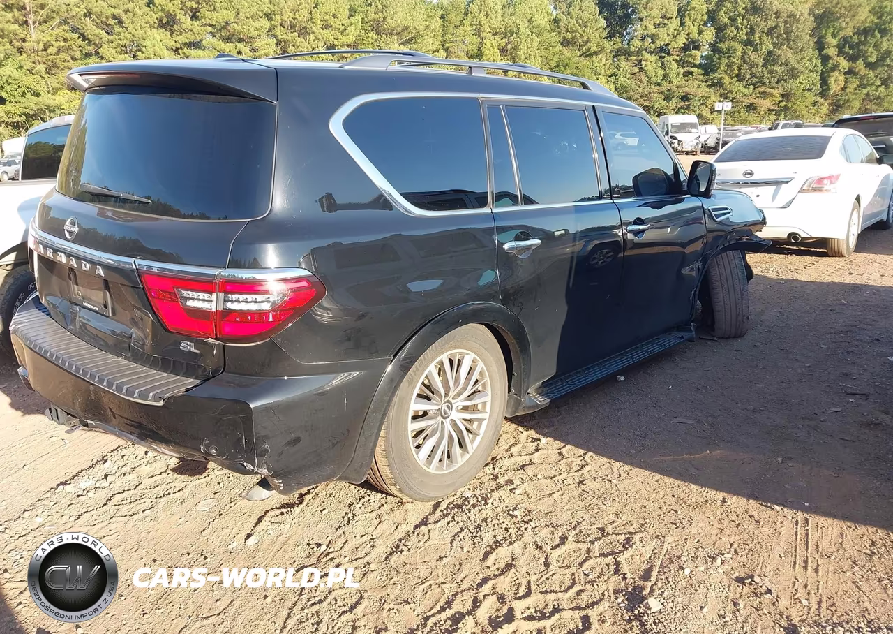 2023 Nissan Armada Sl 4Wd VIN:JN8AY2BB3P9830117 - 4