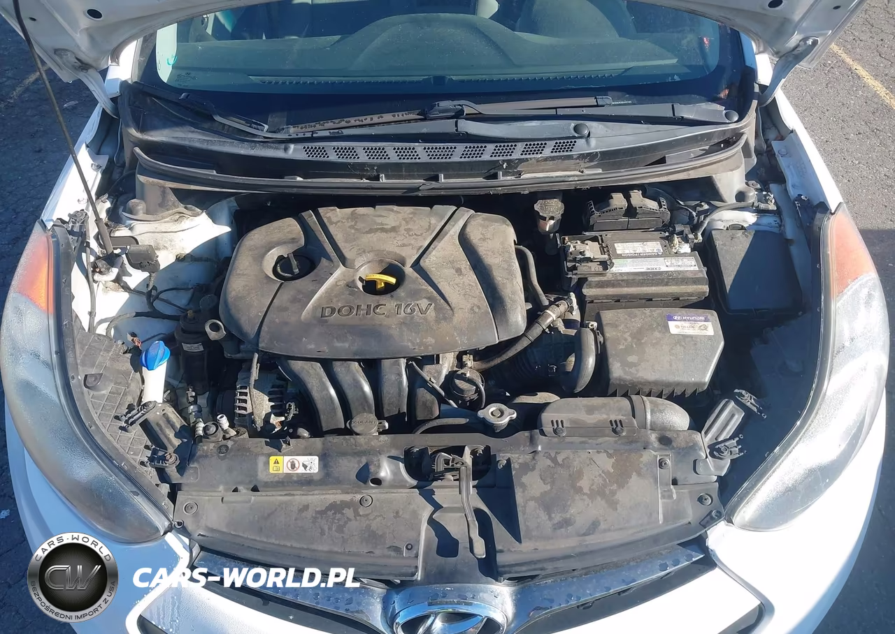 2013 Hyundai Elantra Gs VIN:KMHDH6AE8DU007487 - 10