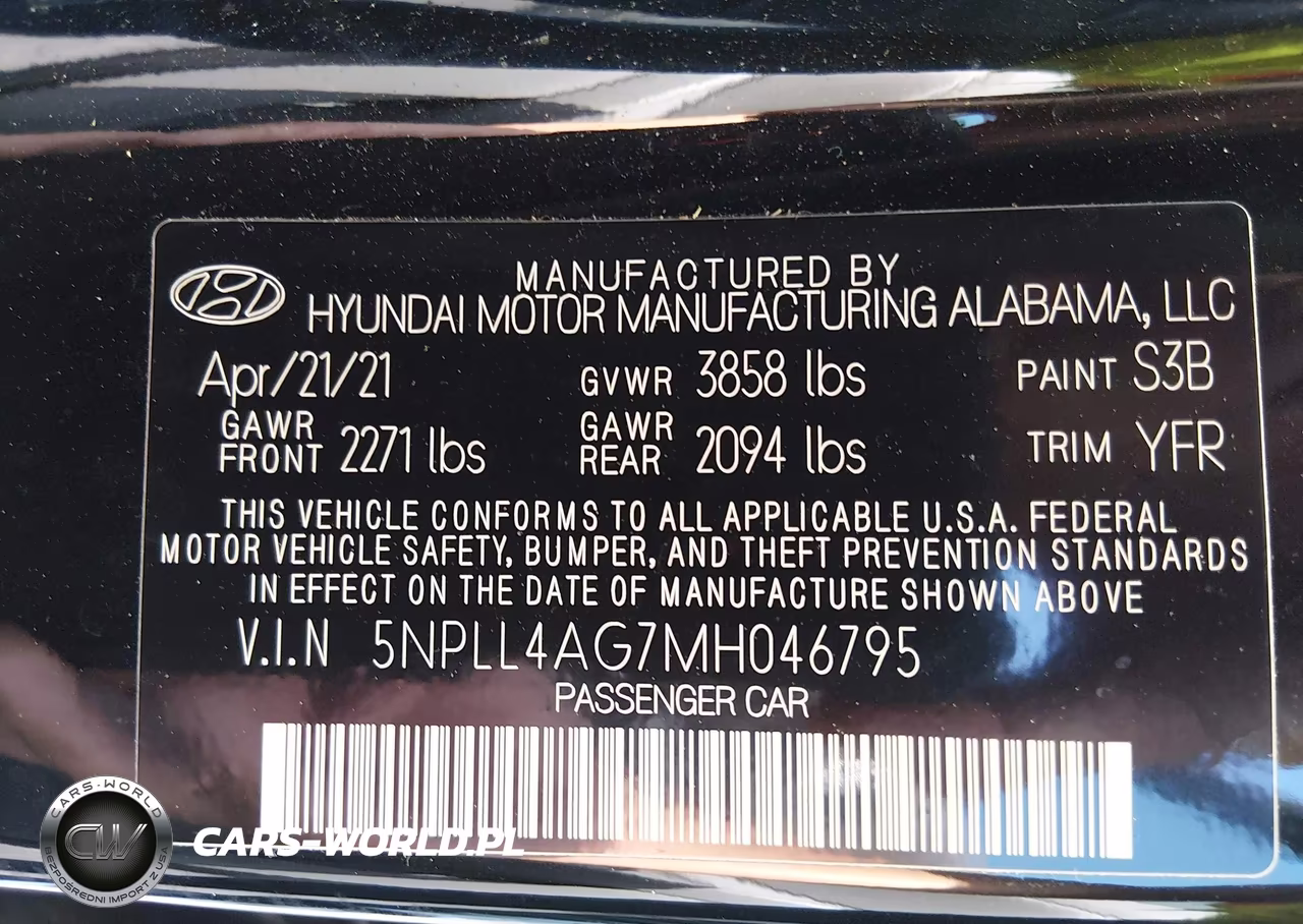 2021 Hyundai Elantra Se VIN:5NPLL4AG7MH046795 - 9