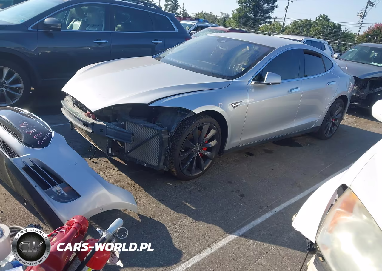 2015 Tesla Model S 70D-85D-P85D VIN:5YJSA1H21FFP73300 - 2