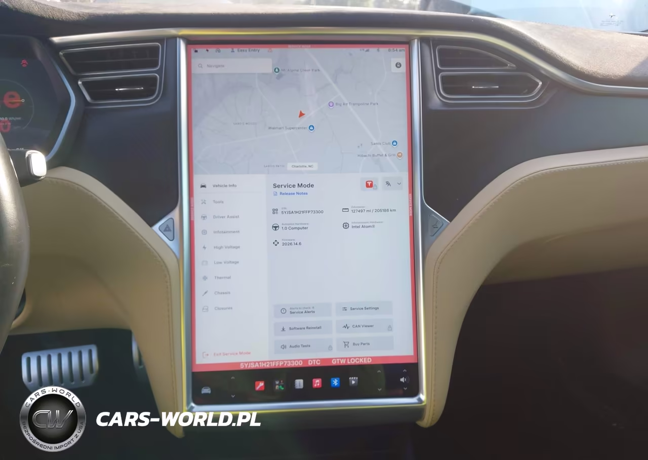 2015 Tesla Model S 70D-85D-P85D VIN:5YJSA1H21FFP73300 - 7