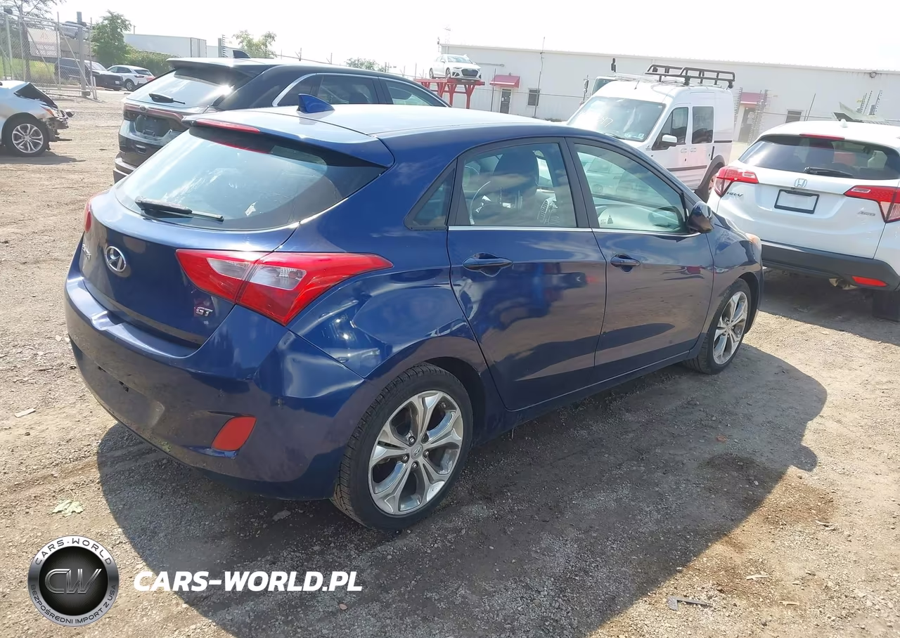 2013 Hyundai Elantra Gt VIN:KMHD35LE1DU046721 - 4