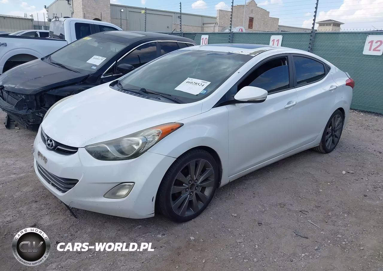 2012 Hyundai Elantra Limited VIN:5NPDH4AE1CH130985 - 2