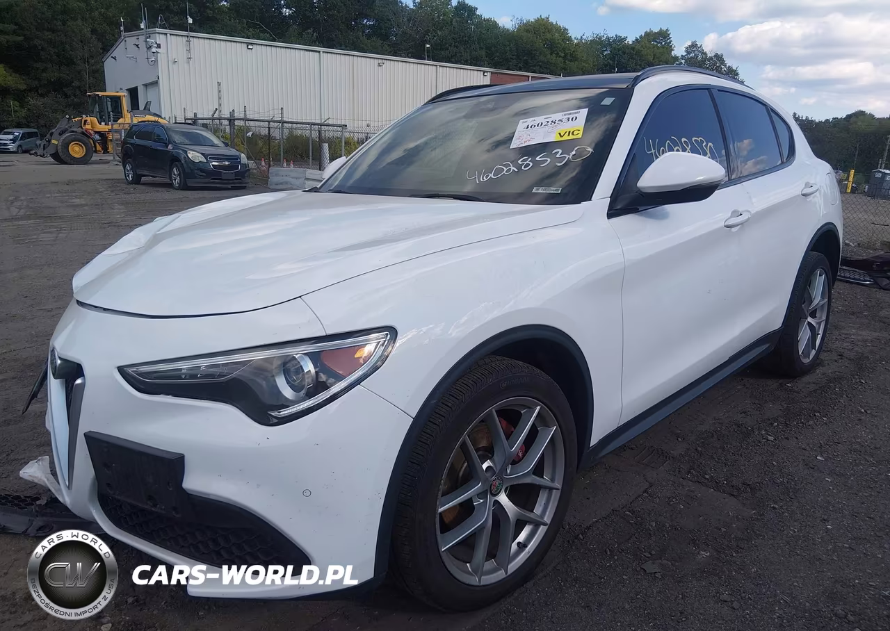2019 Alfa Romeo Stelvio Ti Sport Awd VIN:ZASPAKBNXK7C41873 - 2
