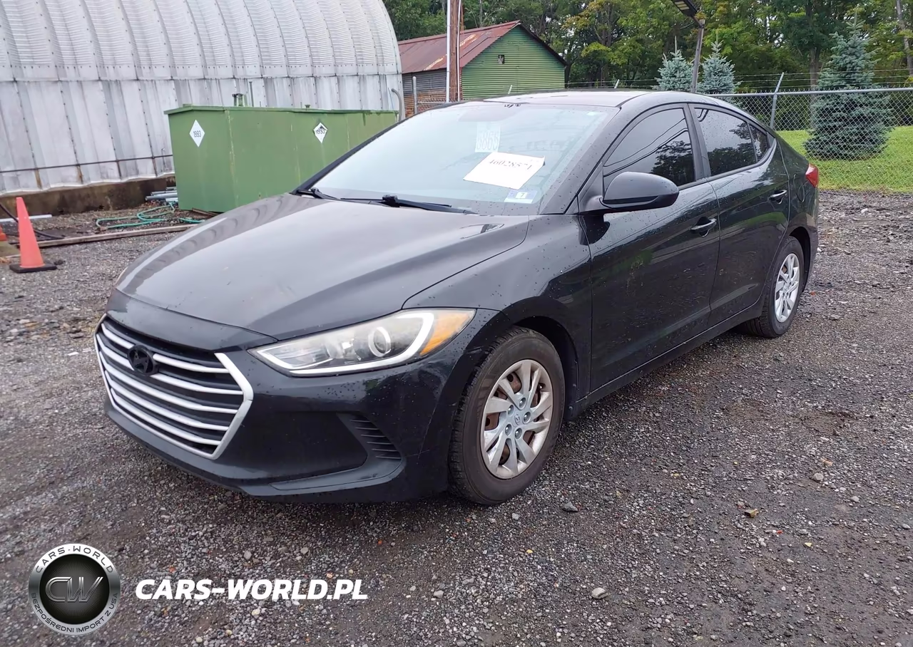 2017 Hyundai Elantra Se VIN:KMHD74LF2HU367678 - 2