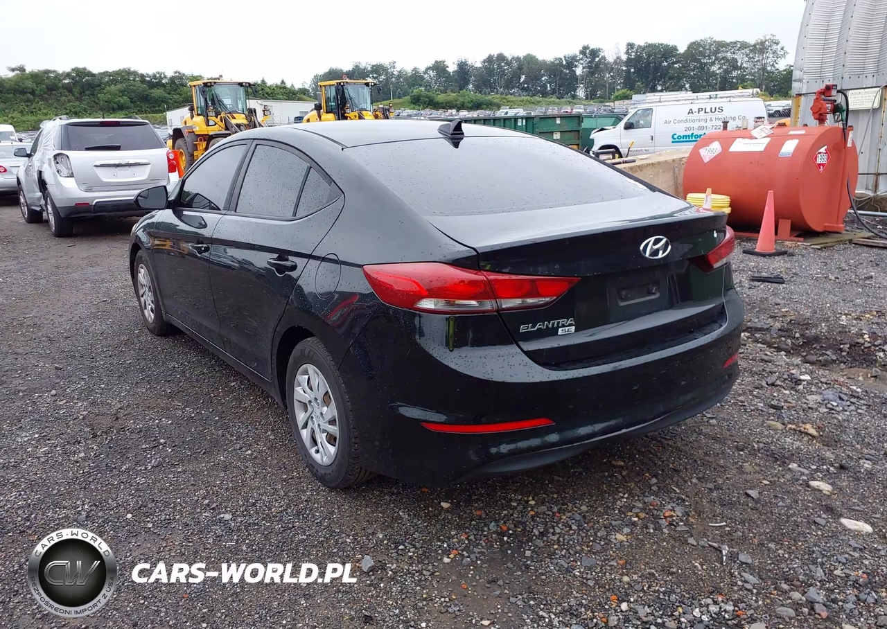 2017 Hyundai Elantra Se VIN:KMHD74LF2HU367678 - 3