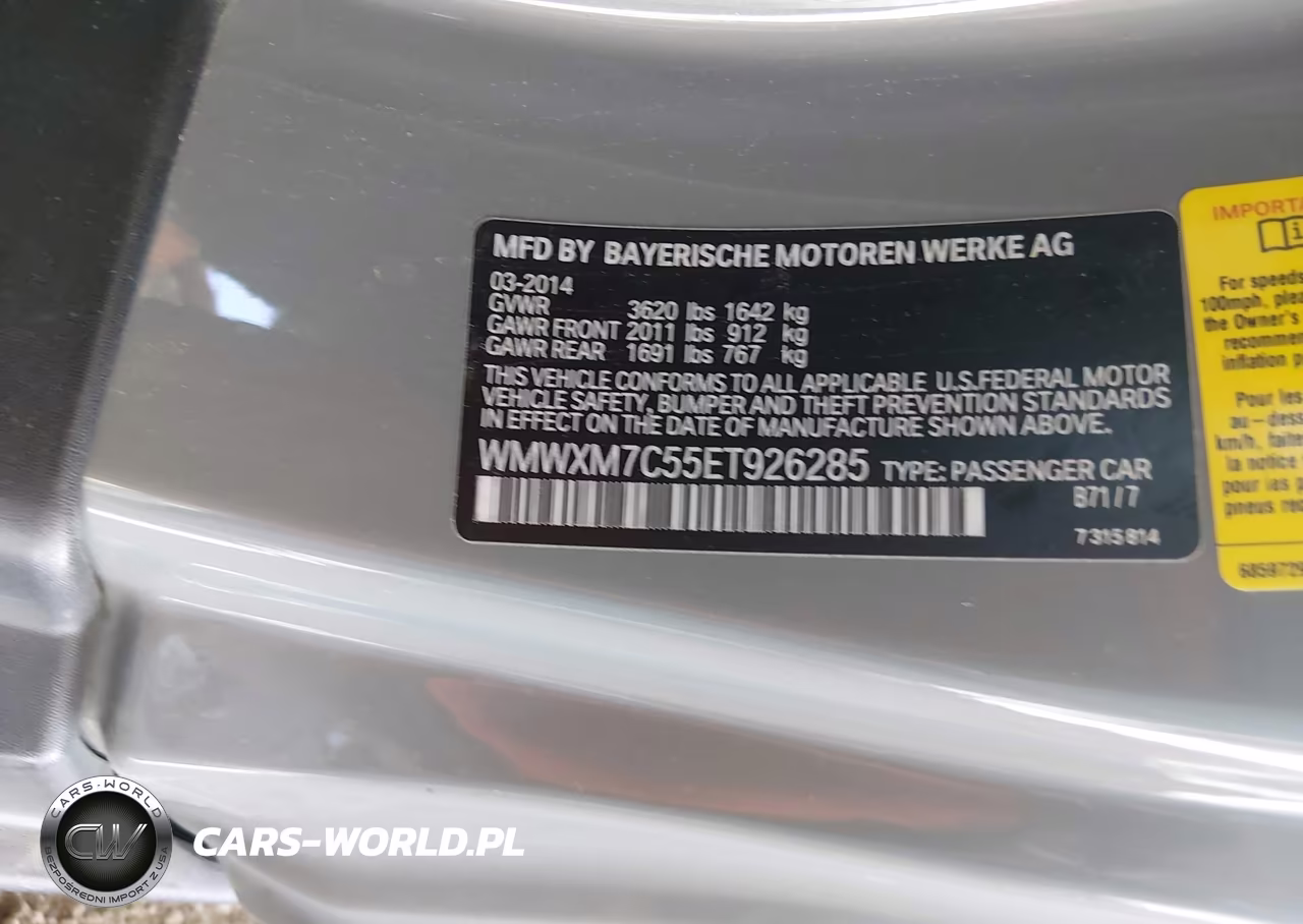 2014 Mini Hardtop Cooper S VIN:WMWXM7C55ET926285 - 9