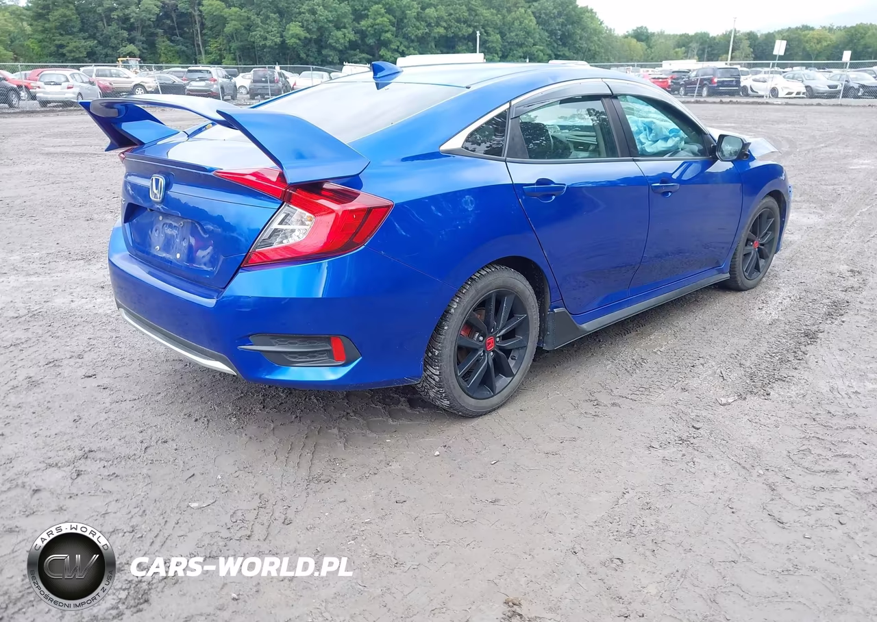2019 Honda Civic Ex VIN:19XFC1F3XKE209605 - 4