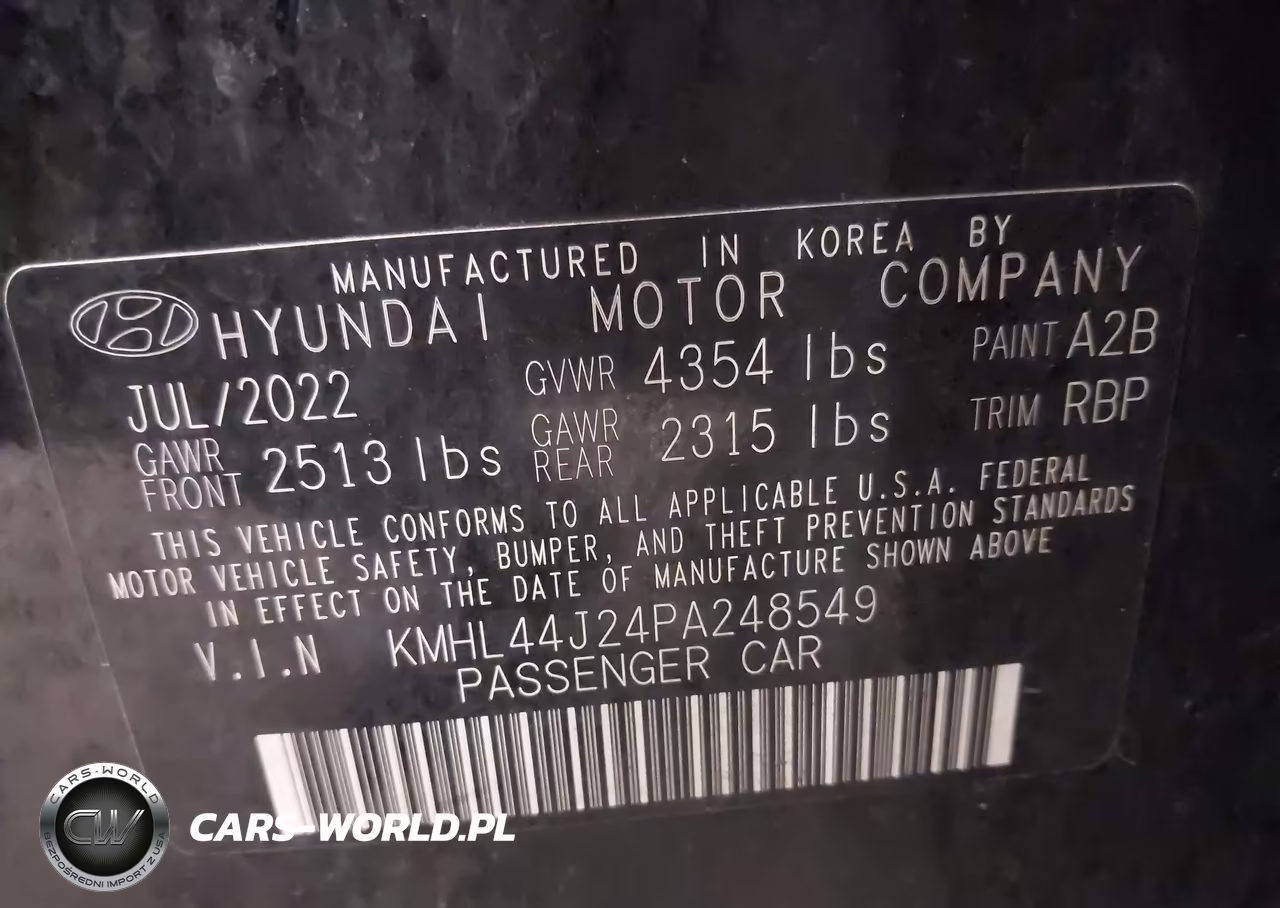 2023 Hyundai Sonata Sel Plus VIN:KMHL44J24PA248549 - 9