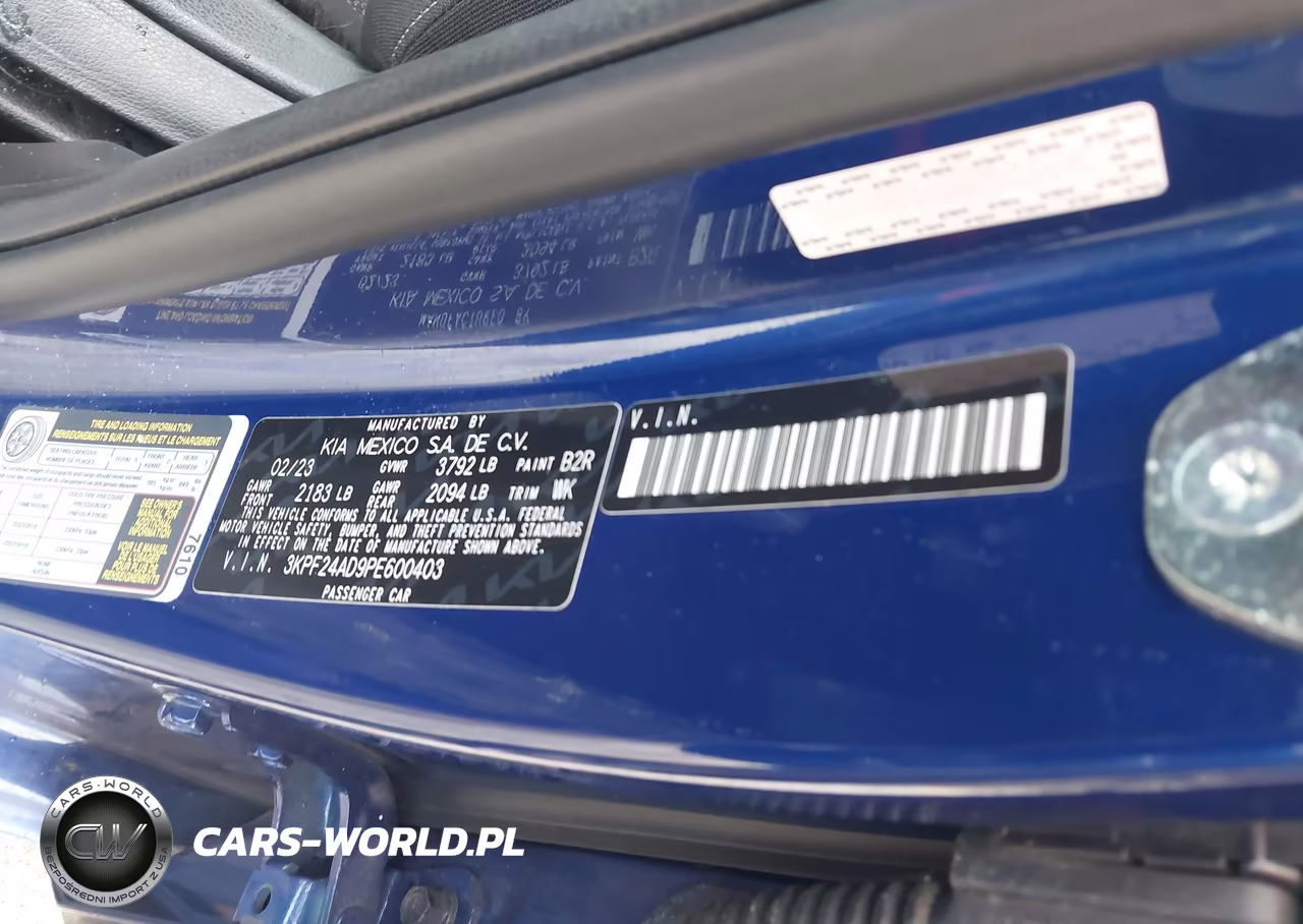 2023 Kia Forte Lxs VIN:3KPF24AD9PE600403 - 9