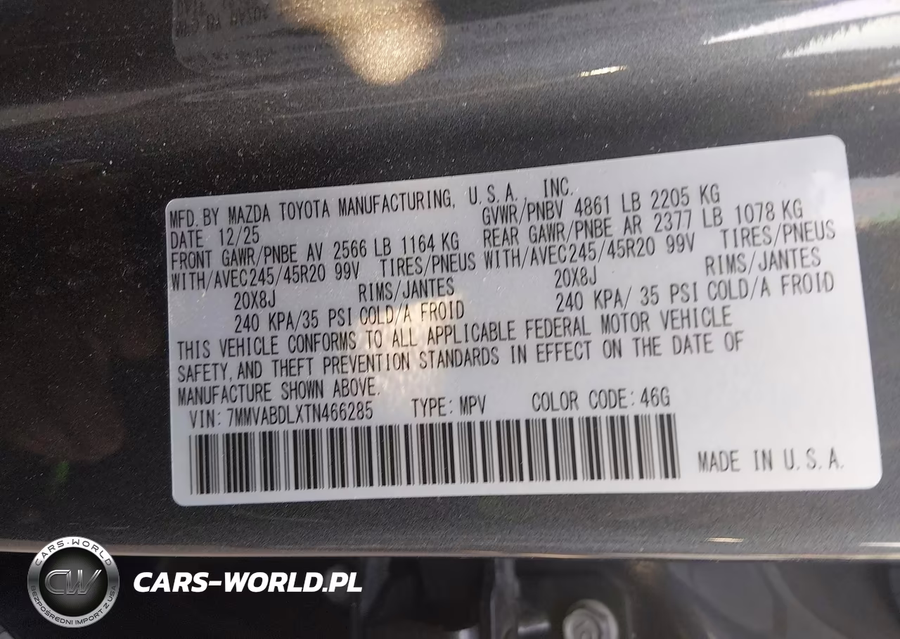 2026 Mazda Cx-50 2.5 S Premium VIN:7MMVABDLXTN466285 - 9