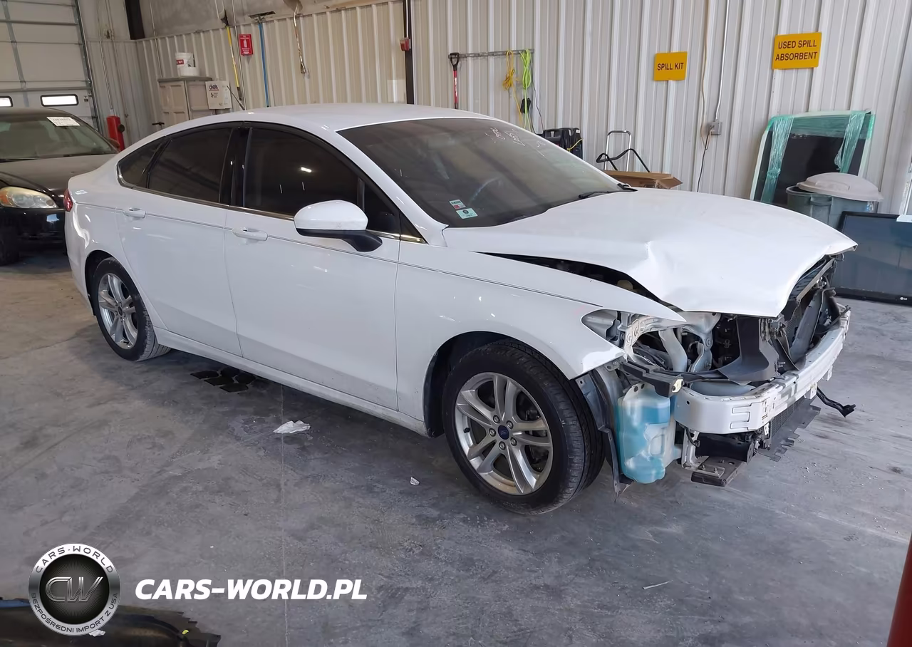 2018 Ford Fusion Se VIN:3FA6P0HD3JR166081 - 1