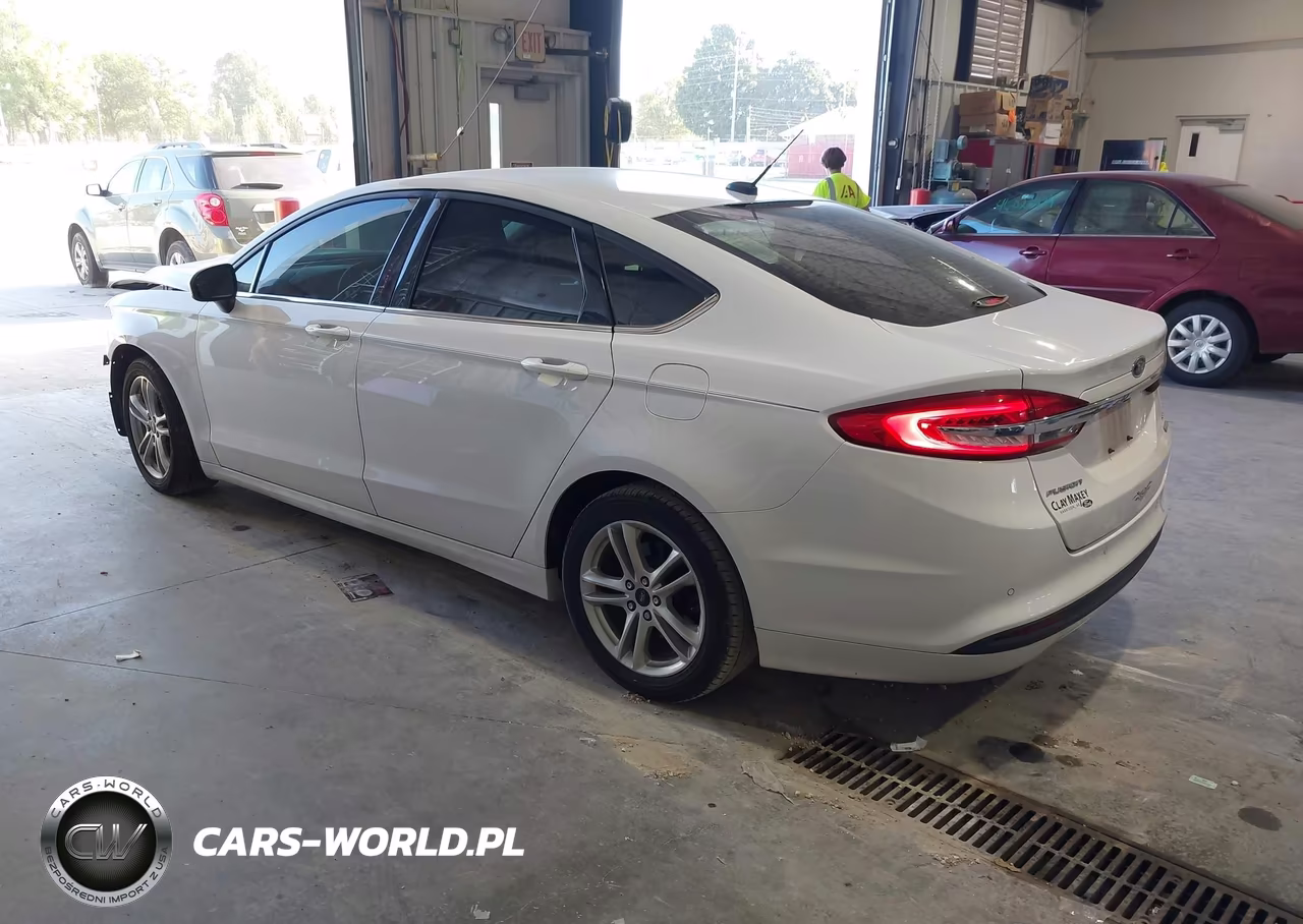 2018 Ford Fusion Se VIN:3FA6P0HD3JR166081 - 3