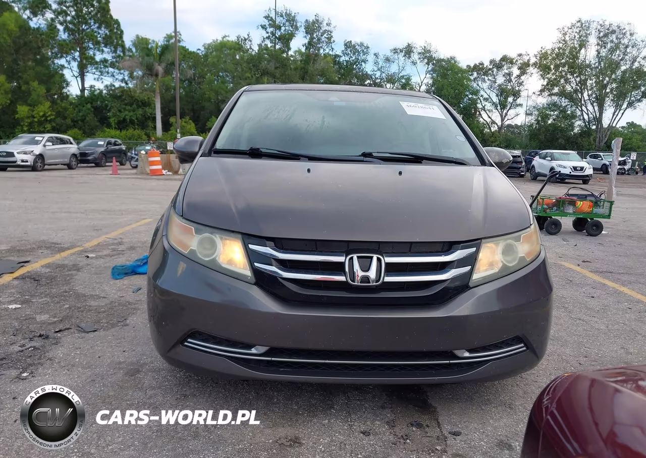 2014 Honda Odyssey Ex-L VIN:5FNRL5H68EB101266 - 12
