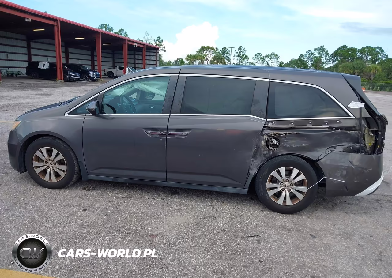 2014 Honda Odyssey Ex-L VIN:5FNRL5H68EB101266 - 14