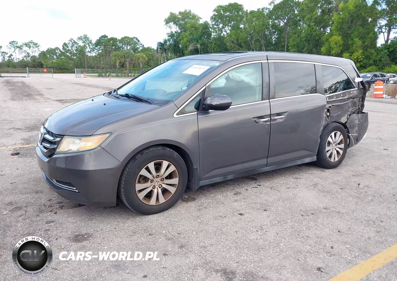 2014 Honda Odyssey Ex-L VIN:5FNRL5H68EB101266 - 2