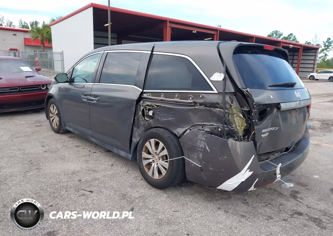 2014 Honda Odyssey Ex-L VIN:5FNRL5H68EB101266 - 3