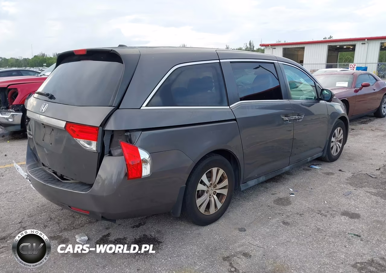 2014 Honda Odyssey Ex-L VIN:5FNRL5H68EB101266 - 4