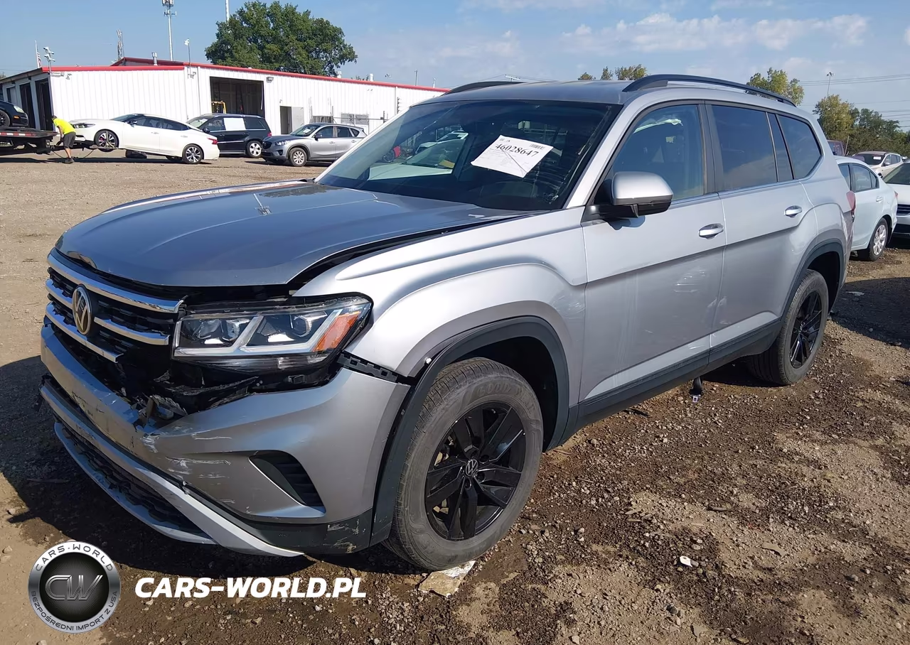 2021 Volkswagen Atlas 2.0T Se VIN:1V2LP2CA3MC583742 - 2