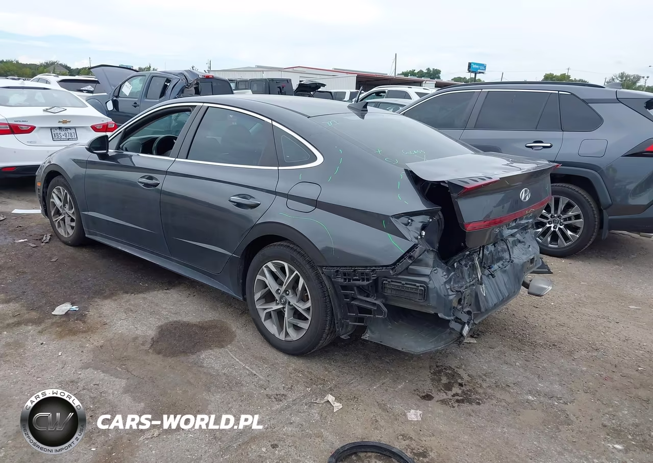 2020 Hyundai Sonata Sel VIN:5NPEF4JA8LH024718 - 3