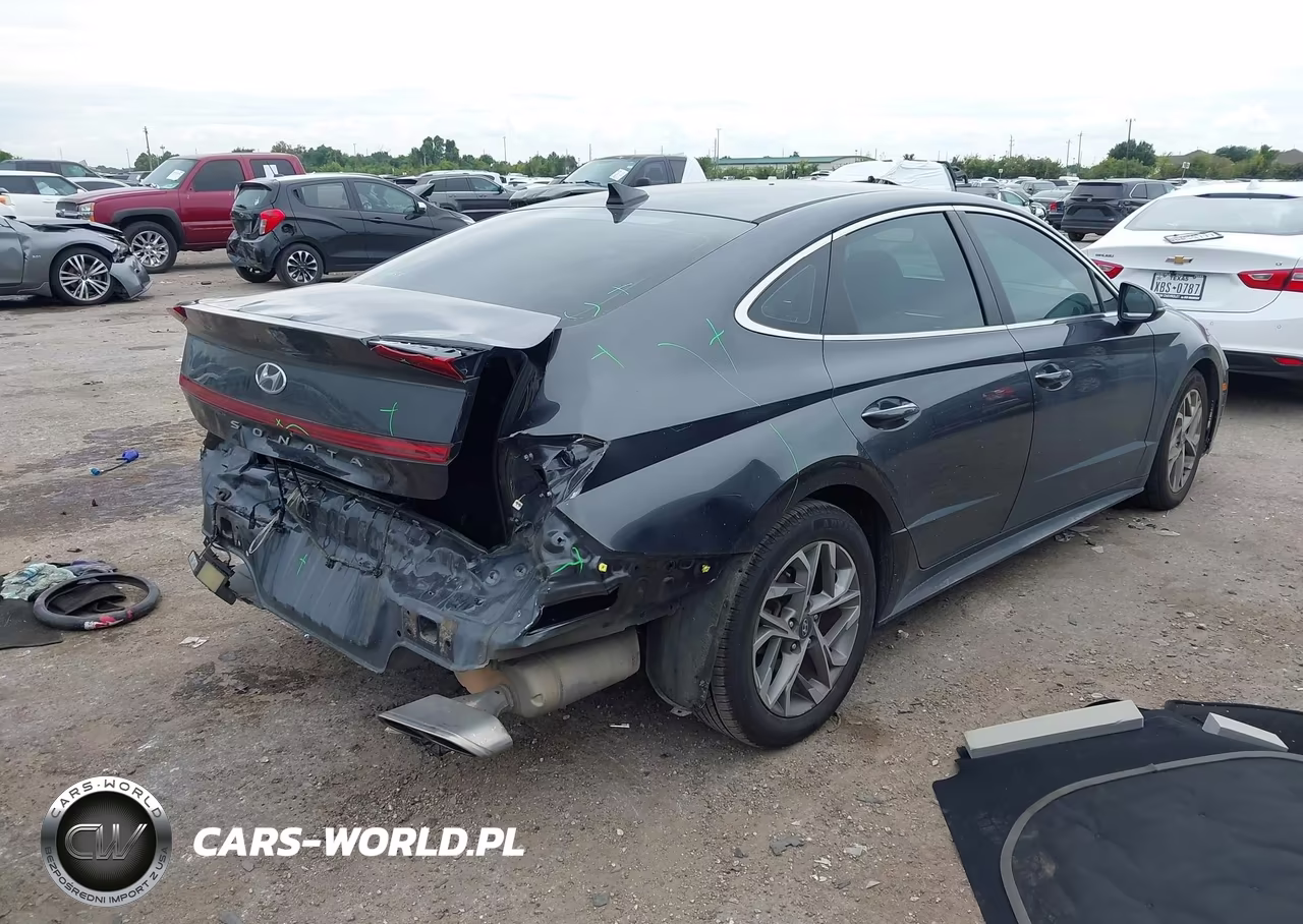 2020 Hyundai Sonata Sel VIN:5NPEF4JA8LH024718 - 4