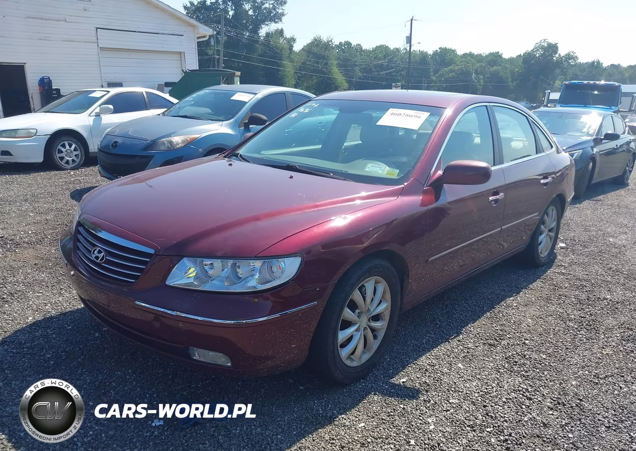 2008 Hyundai Azera Gls VIN:KMHFC46D78A333610 - 2