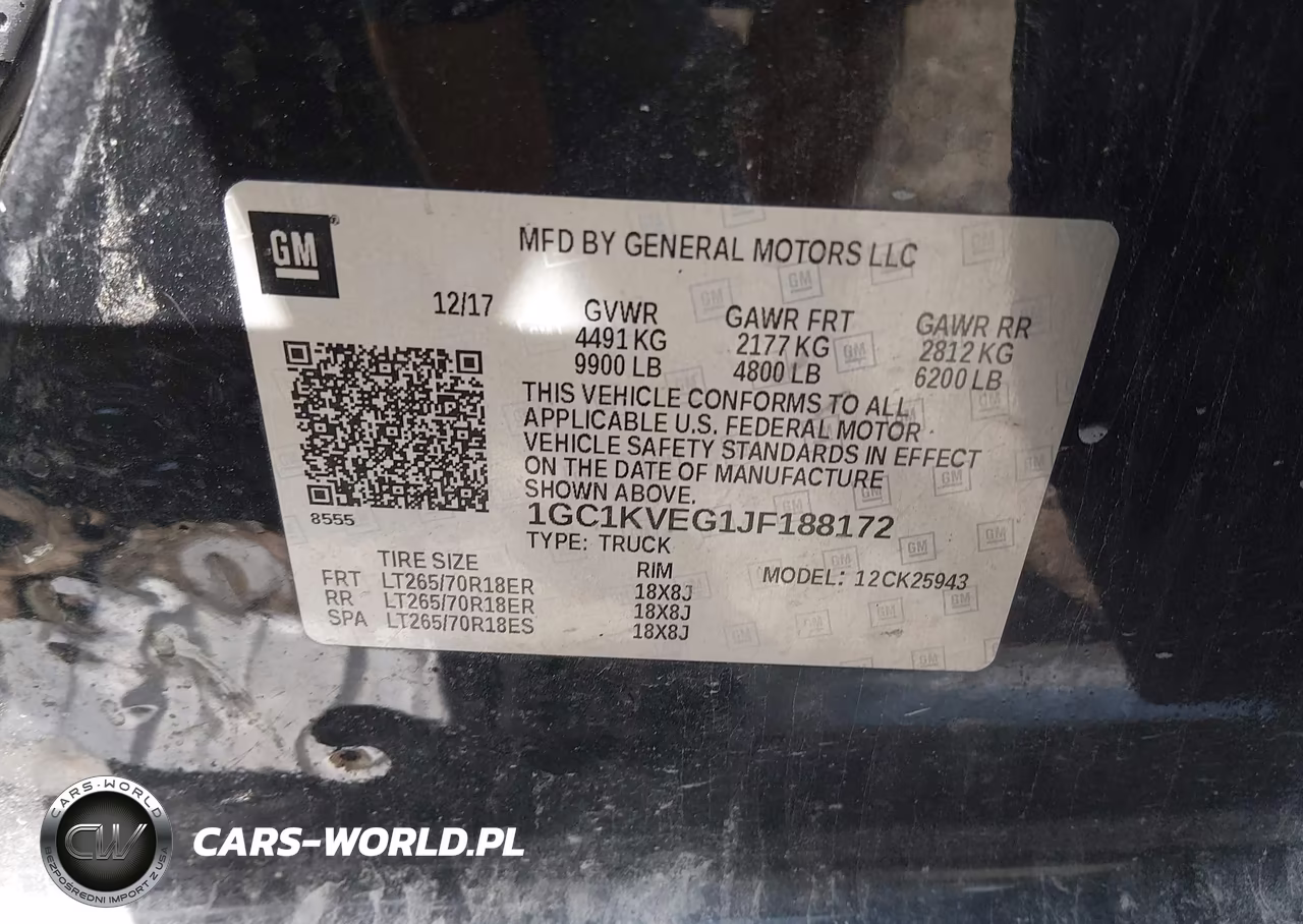 2018 Chevrolet Silverado 2500Hd Lt VIN:1GC1KVEG1JF188172 - 9