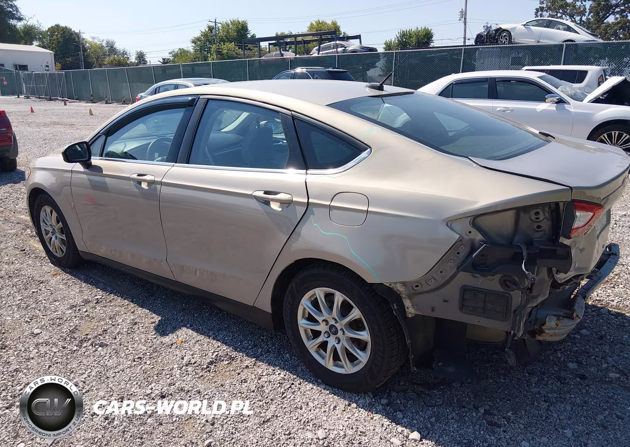 2015 Ford Fusion S VIN:3FA6P0G71FR277134 - 3