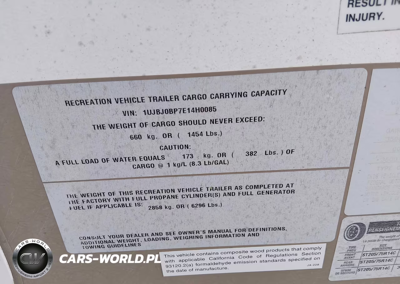 2014 Jayco Camper VIN:1UJBJ0BP7E14H0085 - 9