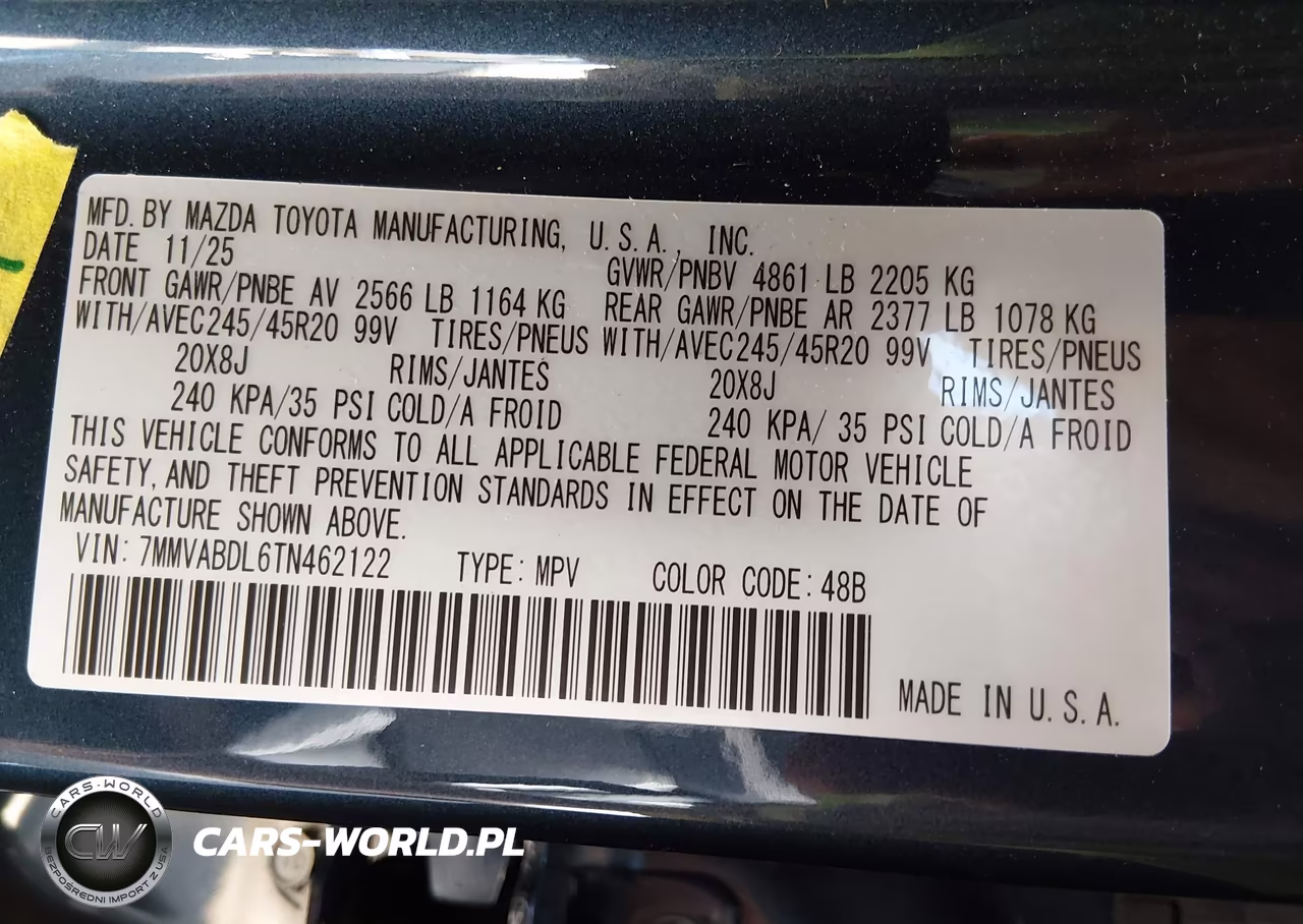 2026 Mazda Cx-50 2.5 S Premium VIN:7MMVABDL6TN462122 - 9