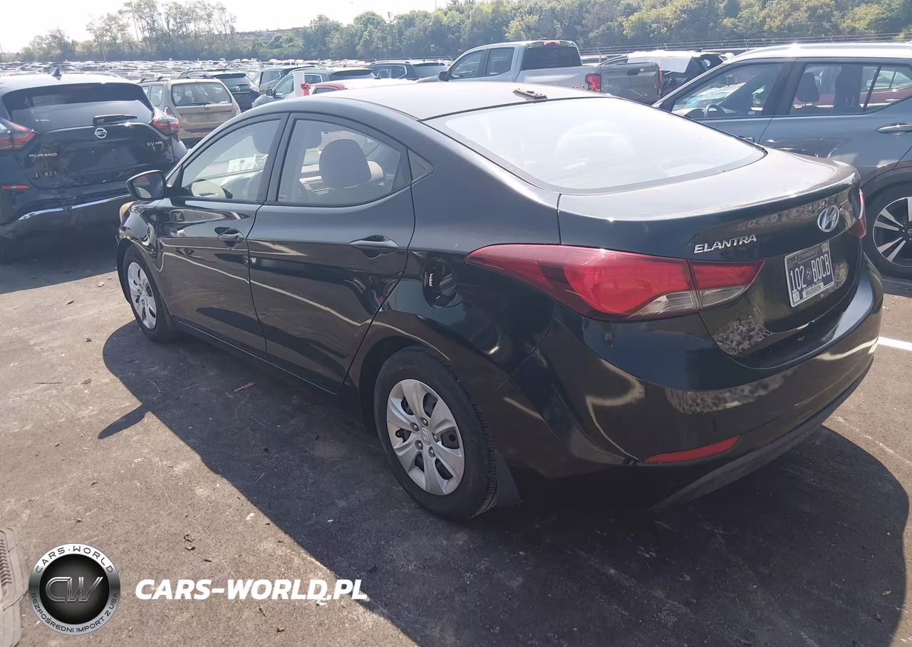 2016 Hyundai Elantra Se VIN:5NPDH4AE7GH693464 - 3