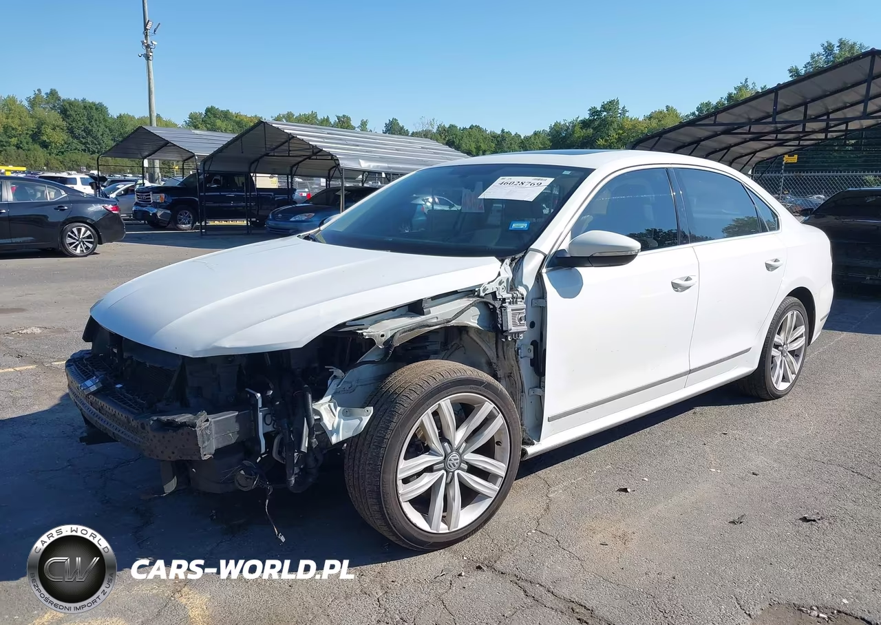 2017 Volkswagen Passat 1.8T Se VIN:1VWGT7A35HC080071 - 2
