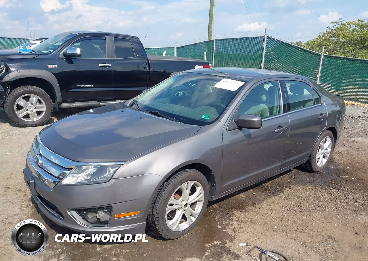 2012 Ford Fusion Se VIN:3FAHP0HG5CR203718 - 2