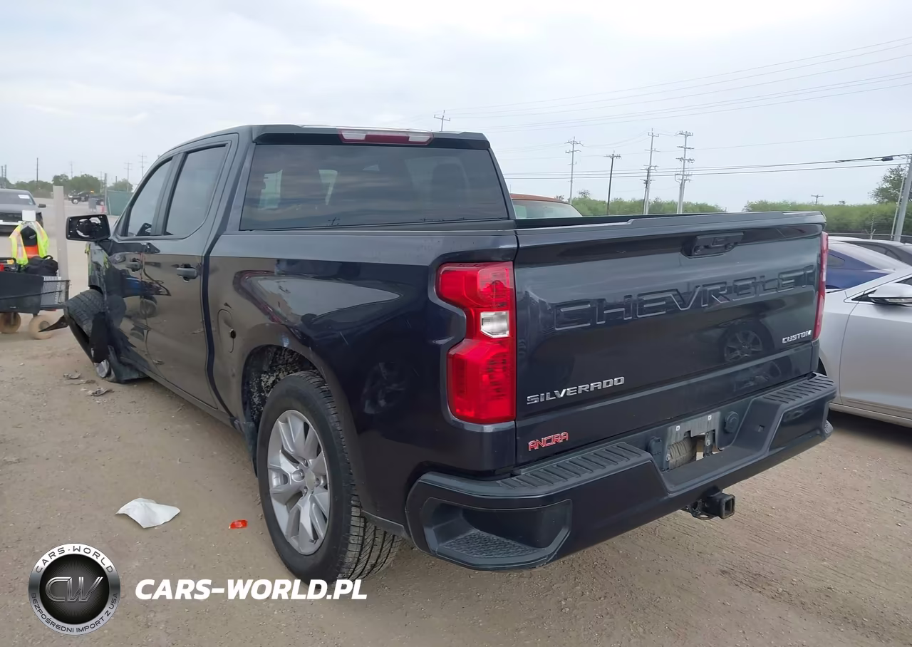 2022 Chevrolet Silverado 1500 2Wd Short Bed Custom VIN:3GCPABEK4NG640006 - 3